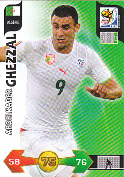 Abdelkader Ghezzal Algeria Panini 2010 World Cup #4